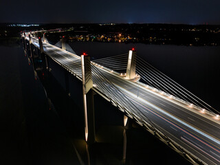 St. Croix Crossing Bridge at Night