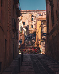 Getting lost in the streets of Noto, Sicily - 616794212