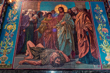 Mosaics: Portals to the Divine: Step into the mesmerizing interior of the Church of the Savior on Spilled Blood.