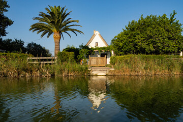 Obraz premium Atardecer en la Albufera de Valencia