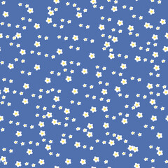 Seamless pattern with flowers