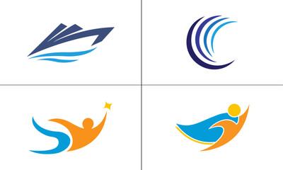 Obraz premium Set of abstract symbols