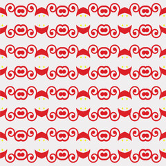 Abstract ethnic rug ornamental seamless pattern. Perfect for fashion, textile design, cute themed fabric, on wall paper, wrapping paper and home decor.