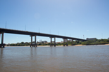 Ponte da amizaade Timon e Teresina entre o Rio Parnaíba

