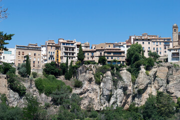 Fototapeta na wymiar Vista de Cuenca