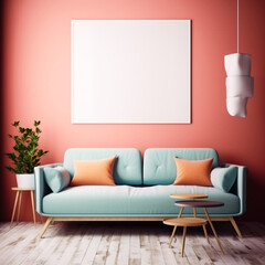 modern living room,Generative AI