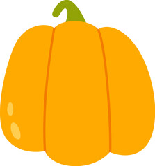 Ripe Pumpkin Vegetable