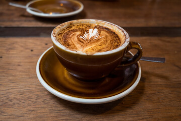 cup of cappuccino