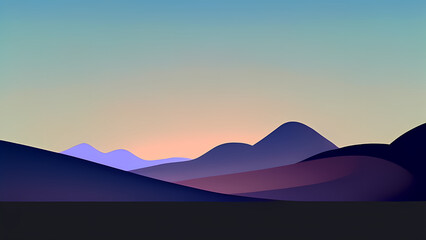  Colorful minimalist wallpaper, wallpaper illustration.