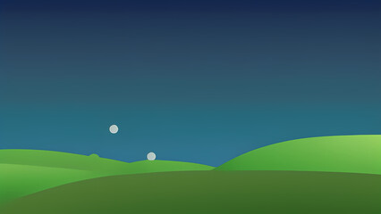 Obraz premium Colorful minimalist wallpaper, wallpaper illustration.
