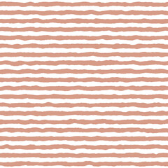 Curved lines pattern. Jagged stripes ornament. Linear waves motif. Curves print. Zigzag background. Broken line shapes wallpaper. Wavy stripe figures. Ethnical textile print.
