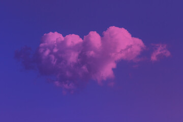Purple cloud 