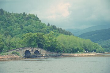 bridge frozen in time