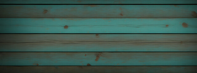 Green wooden planks background. Wooden texture. Green wood texture. Wood plank background Perfect for a natural or vintage theme.  Generative AI