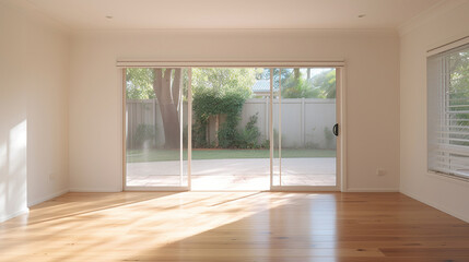 Obraz premium Empty living room