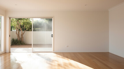 Fototapeta premium Empty living room