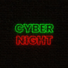 Obraz premium CYBER NIGHT
