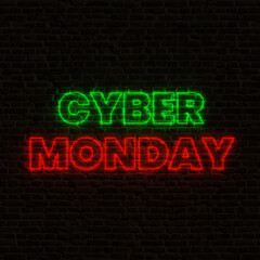 Obraz premium CYBER MONDAY