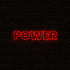 Obraz premium POWER
