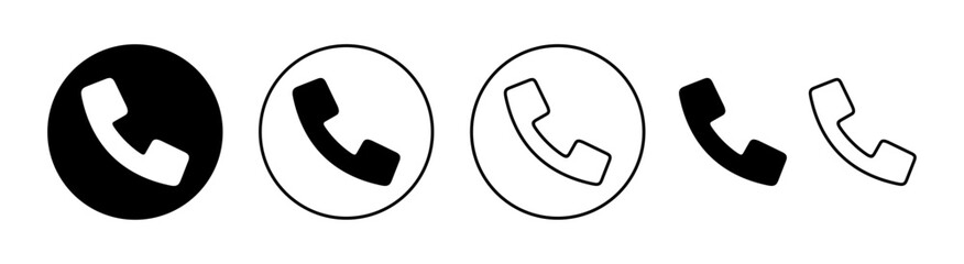 Call icon vector for web and mobile app. telephone sign and symbol. phone icon. contact us