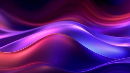 A vibrant abstract background with flowing waves and curves