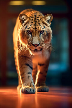 A very big liger staring Generative AI