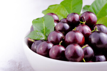 Jabuticaba, a fruit full of healthy properties, close-up view
