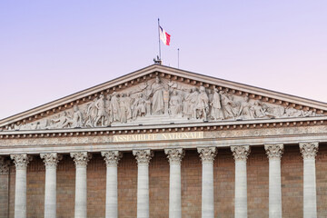Paris : French National Assembly (Palais Bourbon) 