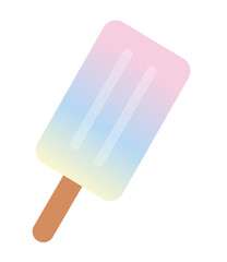  pastel ice cream sticks