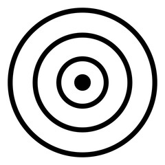 target icon on transparent background