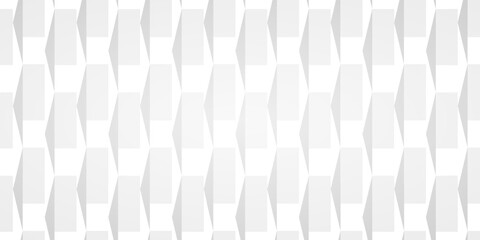Abstract white background with geometric shapes pattern. Folds of white paper. Modern light brochure. Vector EPS 10