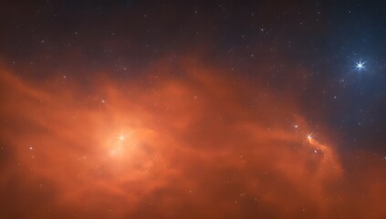 Fototapeta premium A Composition Of A Stunningly Evocative Image Of A Star In The Sky AI Generative