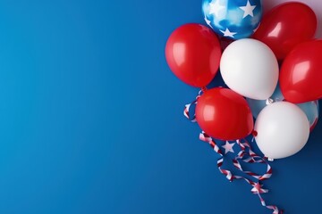 Happy 4th of July - Independence Day, USA flag. A day of independence, pride, patriotism, freedom and equality. America. U.S. Declaration of Independence was adopted. federal holiday.