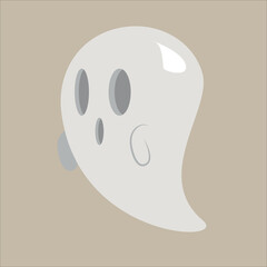 illustration of an background ghost spooky