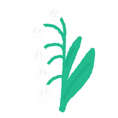 bell ring doodle flower