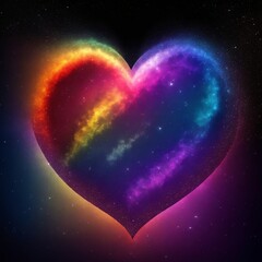 pride heart in the sky, Generative Ai