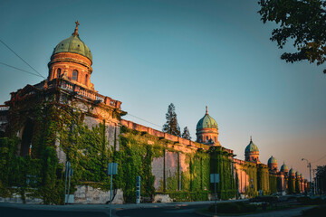 Naklejka na ściany i meble The Beautiful Mirogoj Cemetery - Zagreb, Croatia