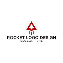 rocket logo design
