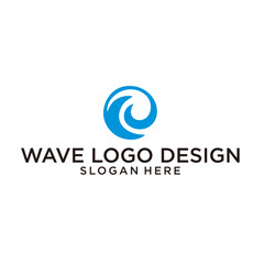 wave logo design
