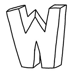 (Uppercase) W