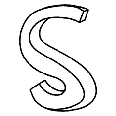 ( Uppercase) S