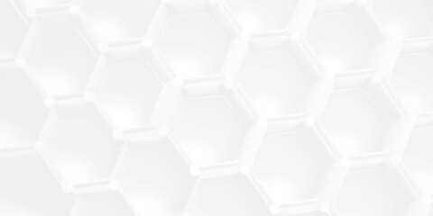  white marble wall with hexagon tiles for texture and Abstract white hexagon concept background. Honeycomb patterned wood panels in hexagonal shape background. 