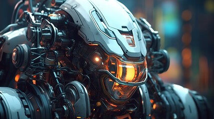 modified osteoobliterator, digital art illustration