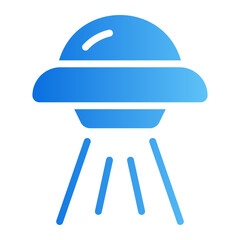 ufo gradient icon