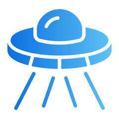 ufo gradient icon