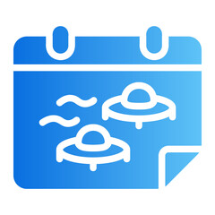 calendar gradient icon