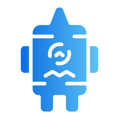 alien gradient icon