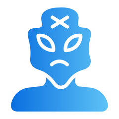 alien gradient icon