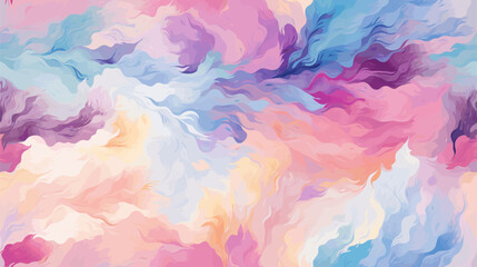 Abstract multicolored background. Blending watercolor paints. Vector illustration for design. Cover background, invitation background, packaging design, wall drawings, fabric and printing.