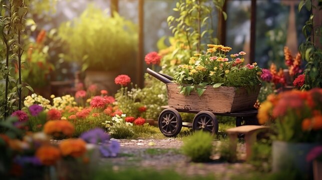 beautiful garden desktop wallpaper